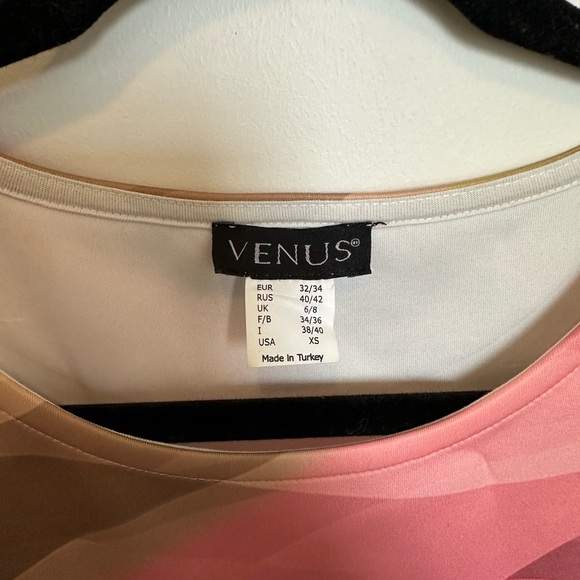 VENUS Colorful Wave Pattern Mini Dress - Picture 2 of 3